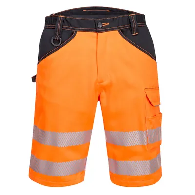 Image de Portwest PW348 PW3 pantalon de sécurité court orange/noir taille 34