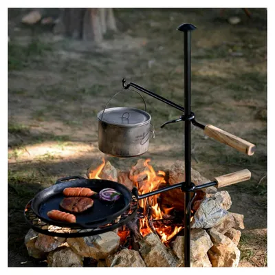 Produktbild von Verstellbarer Schwenkbarer Lagerfeuer-Grill