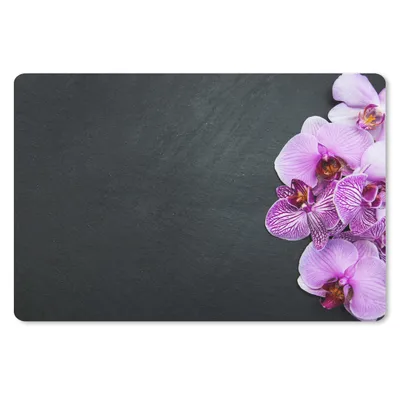 Produktbild von MuchoWow® Schreibtischunterlage Orchidee - Blumen - Rosa - Flora 60x40 cm - XXL Mauspad - Großes Mauspad