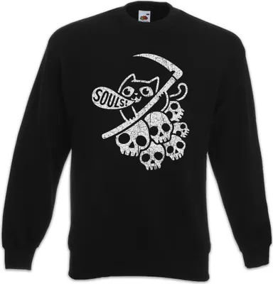 Produktbild von Urban Backwoods Cat Reaper I, Sweatshirt, Farbe: Schwarz, Größe: M