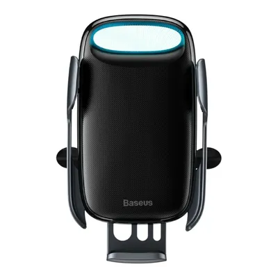 Zdjęcie produktu dla Baseus Milky Way samochodowa bezprzewodowa adowarka Qi 15W elektryczny uchwyt na telefon czarny (WXHW02-01)
