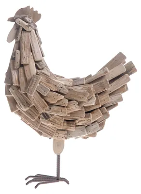 Immagine prodotto di Gallina Decorativa in Legno H 43 cm