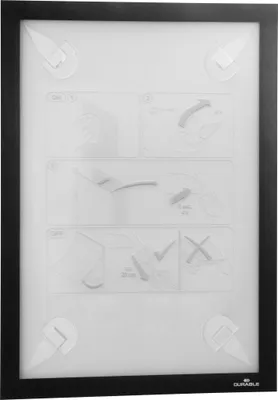 Obrázok produktu pre Durable DURAFRAME Wallpaper A3, držiak na reklamu, A3, Čierna, Horizontálny / vertikálny, 323 mm, 446 mm