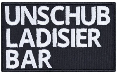 Aufbügelbarer Patch 90x55 mm, DIY-Applikation, Polyester, waschbar