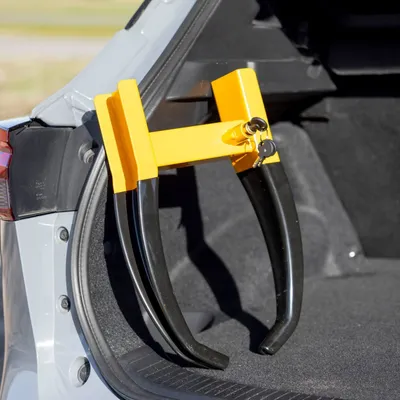 Produktbild von EVEBASE Universelle Radsicherung für Auto oder Anhänger – verstellbar und diebstahlsicher