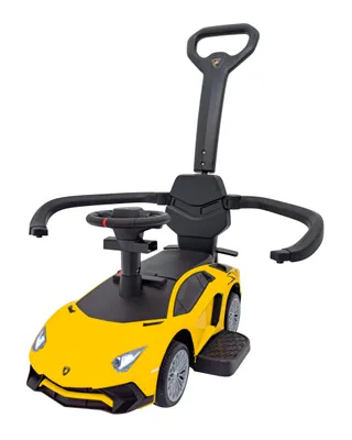 Produktbild von Kinder-Bobbycar Lamborghini Aventador SV, gelb