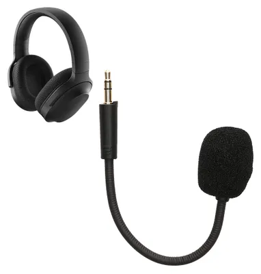 Produktbild von kwmobile Ersatz Kopfhörer Mikrofon kompatibel mit Razer Barracuda X Headset - Gaming Headphones Mikrofon mit 3,5 mm Klinkenstecker - Schwarz