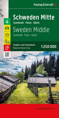 Immagine prodotto di freytag & berndt Carta stradale Svezia centrale 1:250.000