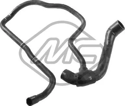 Produktbild von Metalcaucho Kühlerschlauch Wasserschlauch für OPEL Corsa C Schrägheck (X01) 09542