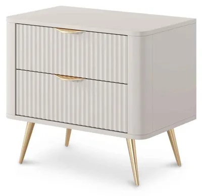 Productafbeelding van Nachtkastje met lades Laanti Beige