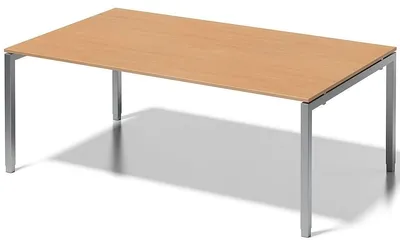 Image de Cito : bureau de direction / table de conférence | piètement en U réglable en hauteur, largeur 2 000 mm, profondeur 1 200 mm
