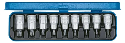Image de Jeu de 9 embouts de vissage 1/2" T20-60 Gedore | 4010886615898