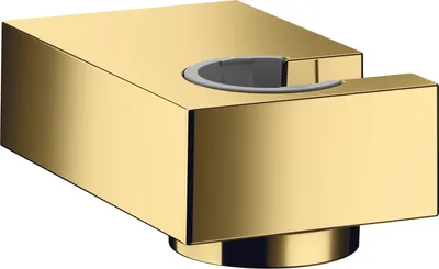 Produktbild von Wandhalter Porter E polished gold optic für Handbrausen