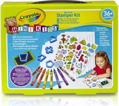 Produktbild von Crayola MK- Stamping kit, Mehrfarbig, Junge/Mädchen, 3 Jahr(e), 6 Jahr(e), 239 mm, 59 mm