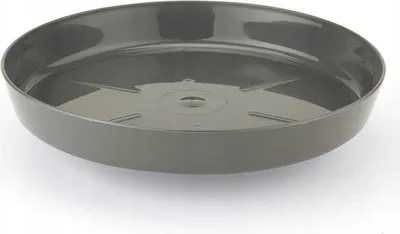 Zdjęcie produktu dla Podstawka pod doniczkę antracytowa 11,2cm Plastikowa