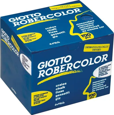 Obrázok produktu pre Giotto Wandtafelkreide Robercolor bl 100St