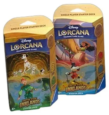Zdjęcie produktu dla Lorcana Into the Inklands: 2 Starter Deck Set German