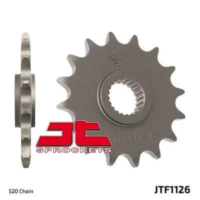 Produktbild von JT SPROCKETS Standard Stahlritzel vorne 1126 - 520