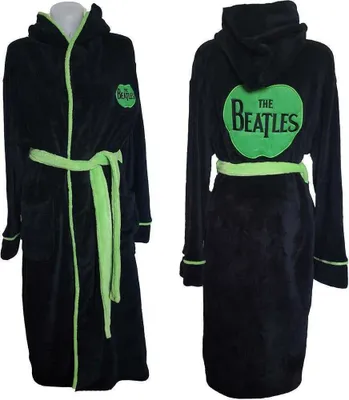 Produktbild von Die Beatles - Apple Uni Bademantel - Schwarz