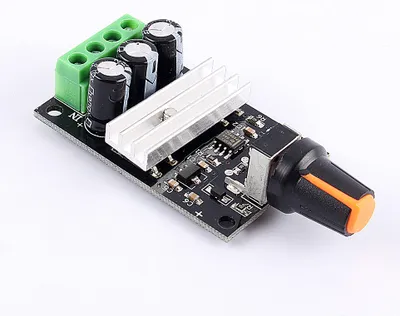 Immagine prodotto di DC6-28V 3A Velocità variabile del motore PWM Regolatore regolabile Interruttore+Manopola