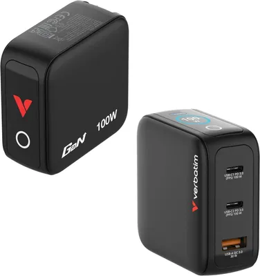 Produktbild von 30239 VERBATIM Mini USB Ladegeraet 100 W