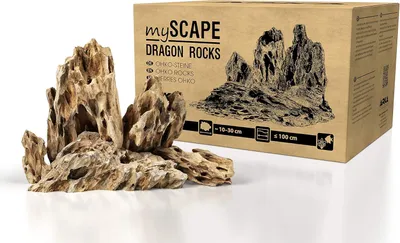 Zdjęcie produktu dla Kamień do akwarium 10 kg, do aquascapingu, brązowy, 10 do 30 cm, do akwarium