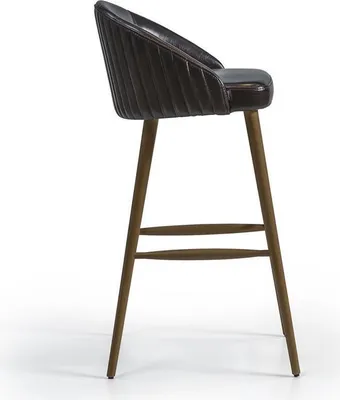 Zdjęcie produktu dla Krzesło barowe, krzesło kuchenne, brązowe, design, krzesła barowe, krzesło do jadalni, meble