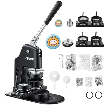 Obrázek produktu pro VEVOR Button machine Button maker DIY Badge Punch Press 58 mm & 25 mm