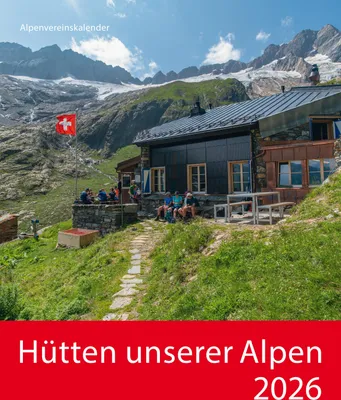Produktbild von Hütten unserer Alpen 2026