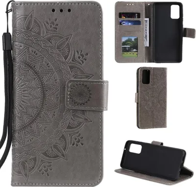 Produktbild von Huawei P40 Handy Hülle Flip Case Cover Handytasche Bumper Mandala