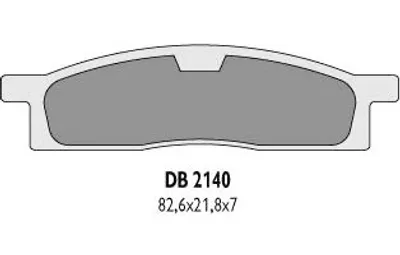 Immagine prodotto di Pastiglie Freno Kh119 - Sostituiscono I Modelli Db2140Mx-D E Db2140Qd-D