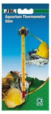 Produktbild von Glasthermometer für Aquarien – mit Saugnapf – 0-50 °C – Genauigkeit bis zu 1,5 °C