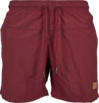 Produktbild von Urban Classics - BLOCK Swim Badeshorts cherry rot - XL
