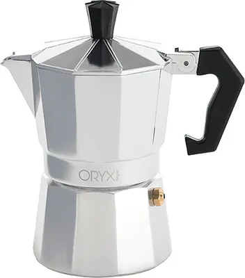Immagine prodotto di Caffettiera in alluminio per 2 tazze (100 ml). Classico