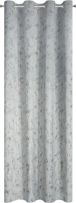 Zdjęcie produktu dla Eurofirany 459573, Przezroczysty, Srebrny, Wzór, Poliester, Oczko, 200 g/m²