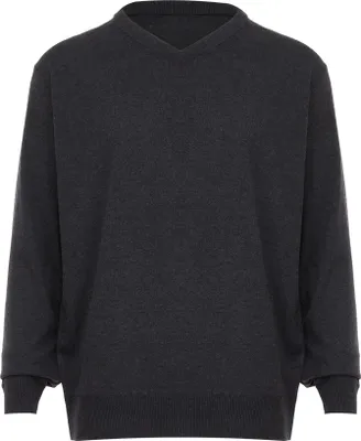 Image de Pull Fernell pour homme - gris foncé chiné, XXL