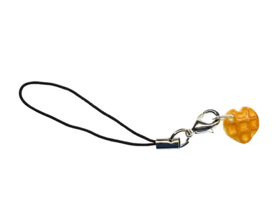 Produktbild von Waffelherz Handyanhänger Miniblings Handyschmuck Anhänger Waffel Herzwaffeln