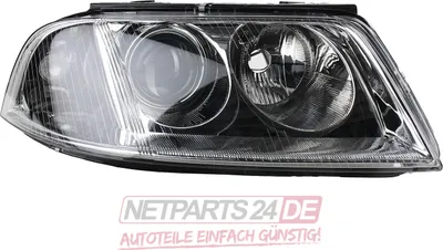 Produktbild von Johns, Scheinwerfer Halogen passend für VW Passat 3B Set mit Leuchtmitteln Links Rechts 3B0941015AK 3B0941015AN 3B0941017AG 3B0941017AK 3B0941016AK 3B
