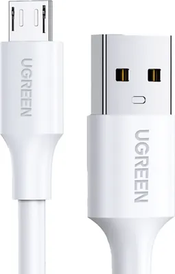 Obrázok produktu pre UGREEN Micro USB na USB-A kábel 0,25 m - Biela KP35183