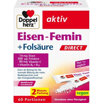 Produktbild von Doppelherz Eisen-Femin Direct Pellets 60 St