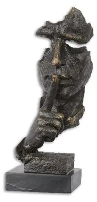 Productafbeelding van Een Sculptuur Van Hars Genaamd De Fluisteraar