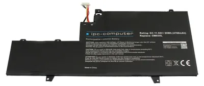 Produktbild von 863167-171 Akku 55Wh für HP
