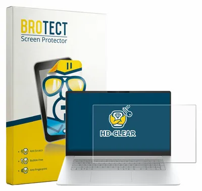 Produktbild von Für HP OmniBook 3 17 17-dp0233ngx Schutzfolie BROTECT Displayschutz Display Schutz Folie Klar Transparent