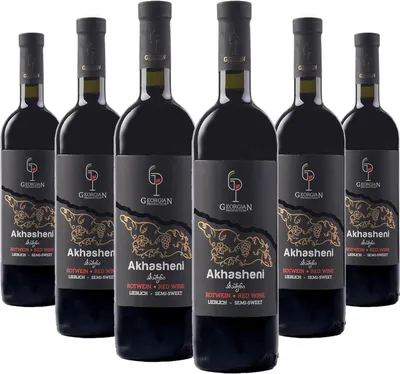 Produktbild von Weinpaket Akhasheni von Georgian Production Rotweine lieblich