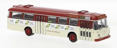 Produktbild von Brekina Stadtbus Büssing Senator Nette Leute aus Hanau 59385