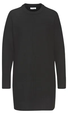 Produktbild von LASCANA Longpullover in lässiger Form aus supersofter Qualität schwarz Größe 36/38