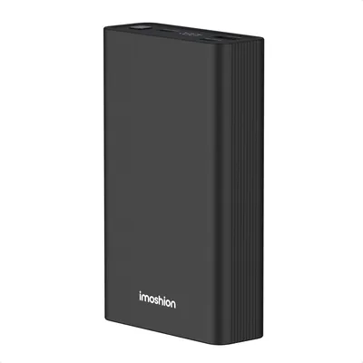 Immagine prodotto di imoshion® Powerbank 20000 mAh Nero Funzione di ricarica rapida USB, USB C e Micro USB