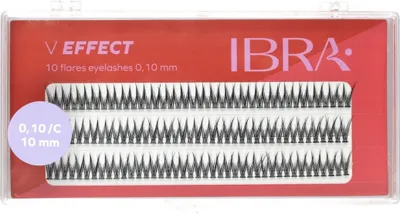 Produktbild von IBRA Wimpernbüschel V EFFECT - 0.10/C/10mm 1op.