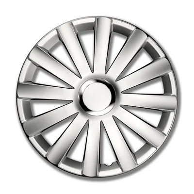 Produktbild von 4 STK 15 Zoll Spyder pro silber PETEX Radkappen Radzierblenden Satz PKW Auto