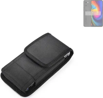 Produktbild von Holster Gürteltasche kompatibel mit UMIDIGI F3 Pro 5G Holster Gürtel Tasche wasserabweisend Handy Hülle Schutz Hülle Outdoor schwarz K-S-Trade